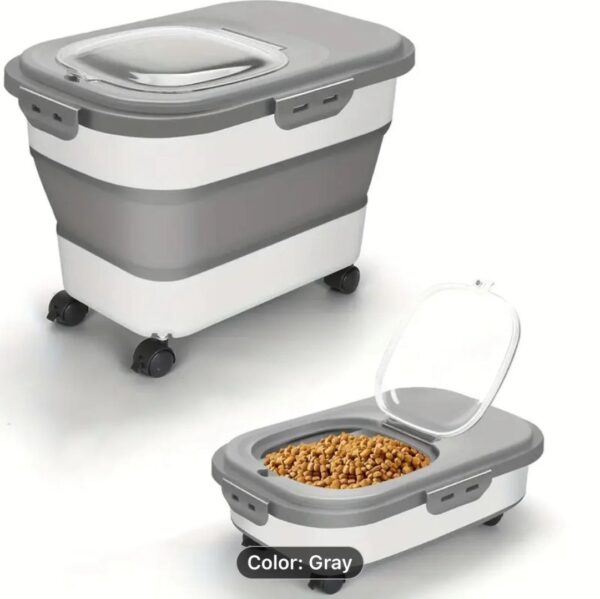 Collapsible Airtight Storage Dispenser