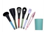 7-Piece Heat-Resistant Silicone Utensil Set