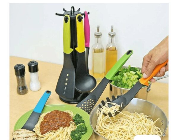 7-Piece Heat-Resistant Silicone Utensil Set