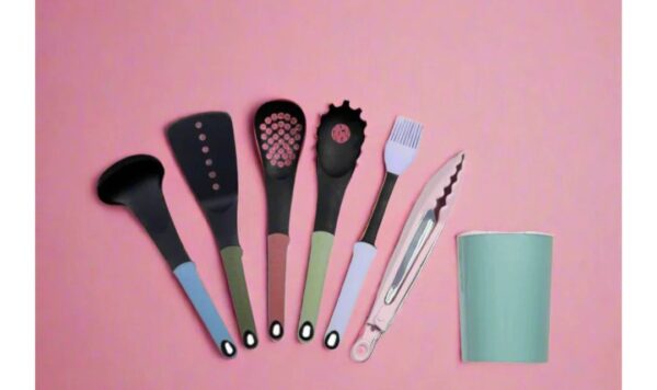 7-Piece Heat-Resistant Silicone Utensil Set
