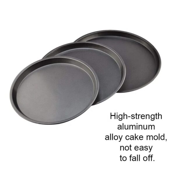 3-Piece Non-Stick Pizza Tray Set