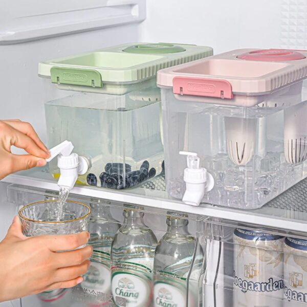 Arctic-Flow 4L Refrigerator Beverage Dispenser with Tap