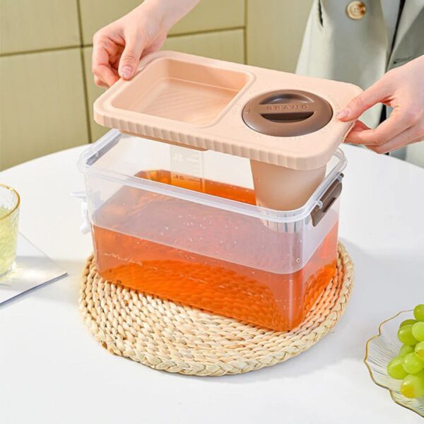 Arctic-Flow 4L Refrigerator Beverage Dispenser with Tap