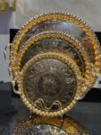 3-Piece Ornate Serving Tray Set