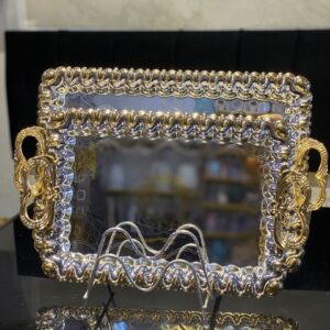 2-Piece Modern Luxury Tray Set