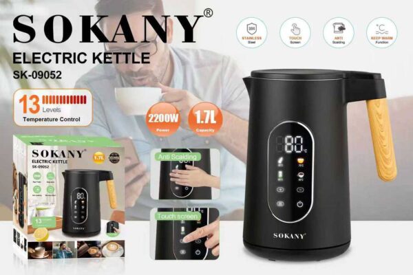 Sokany 1.7L Digital Smart Kettle