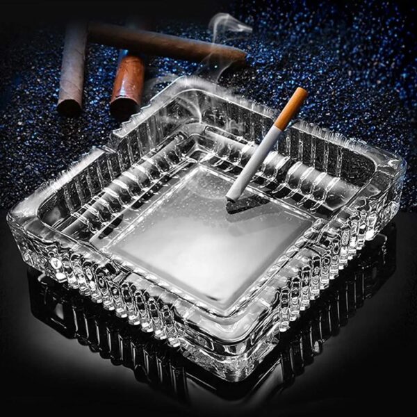 -Duty Glass Ashtray