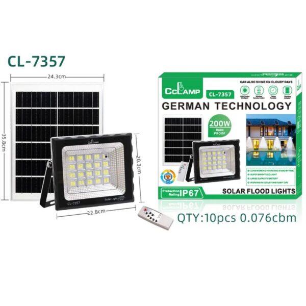 50W Ultra-Bright Solar Floodlight System