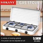 Portable 3-Burner LPG Gas Stove
