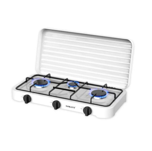Portable 3-Burner LPG Gas Stove