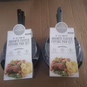 3-Piece Non-Stick Frying Pan Set