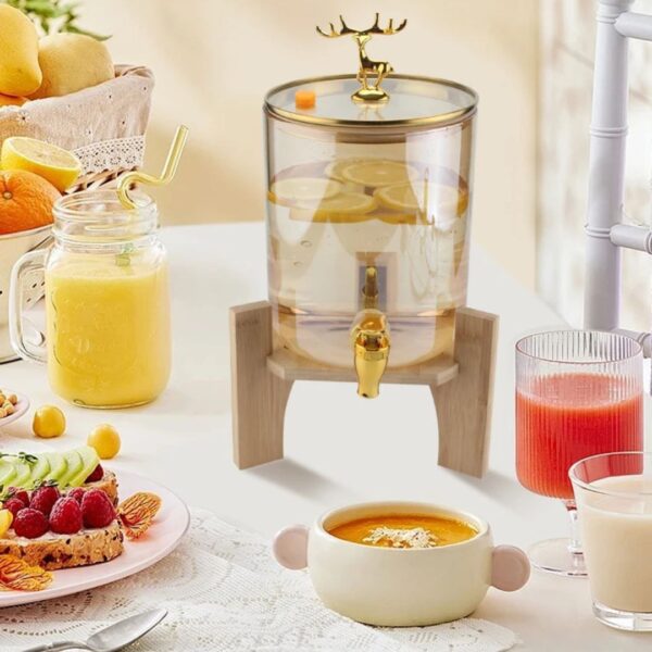 3.6L Borosilicate Glass Beverage Dispenser