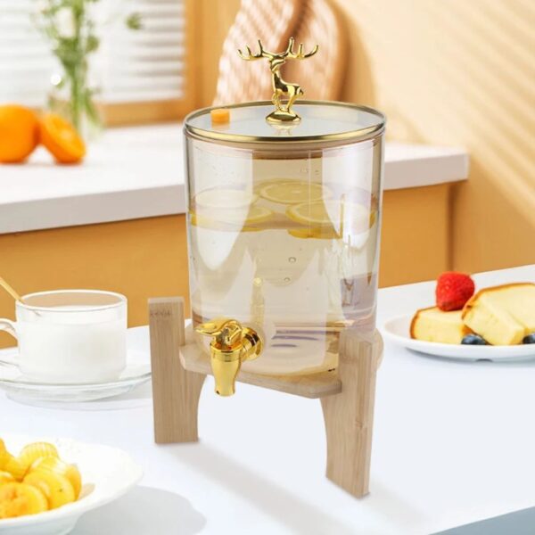 3.6L Borosilicate Glass Beverage Dispenser