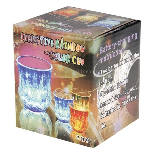 Inductive Rainbow LED Flashing Cup