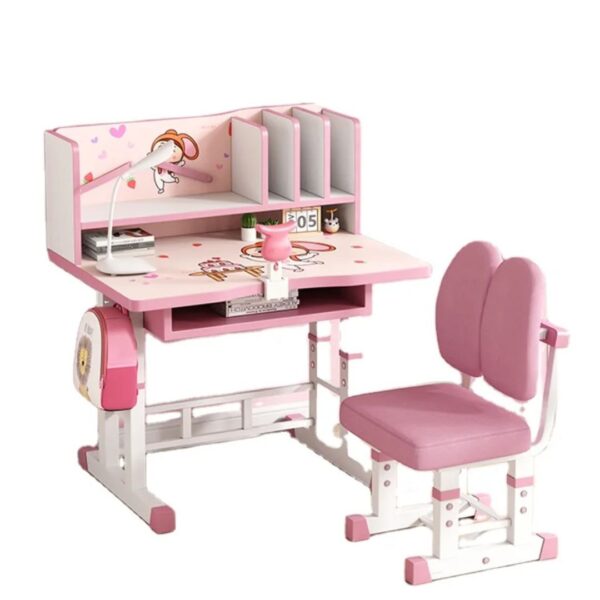 Scholastic Elite Adjustable Kids Study Desk & Chair Set