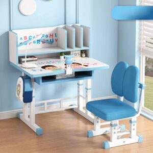 Scholastic Elite Adjustable Kids Study Desk & Chair Set