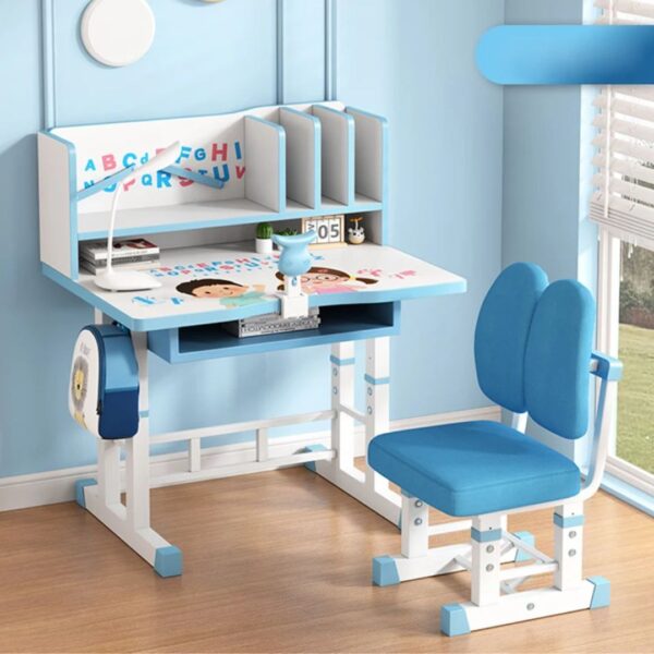 Scholastic Elite Adjustable Kids Study Desk & Chair Set