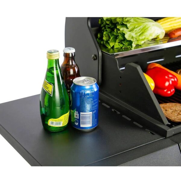 Precision Gas BBQ Grill with Side Shelves