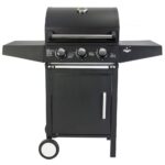Precision Gas BBQ Grill with Side Shelves