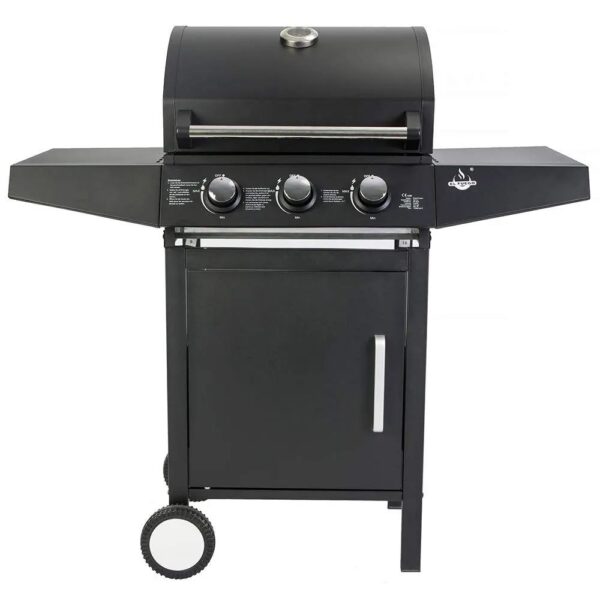 Precision Gas BBQ Grill with Side Shelves