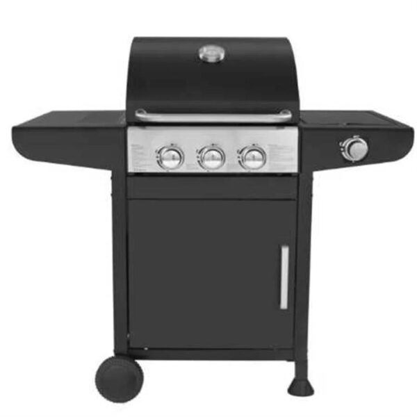 Precision Gas BBQ Grill with Side Shelves