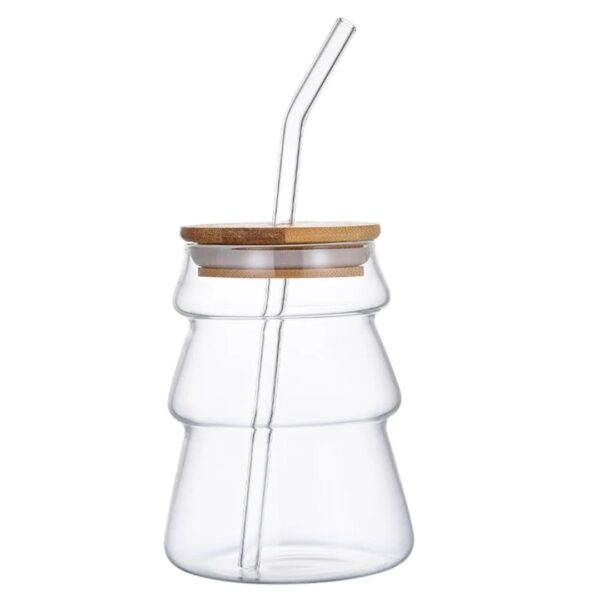 790ml Borosilicate Glass Storage Jar with Bamboo Lid