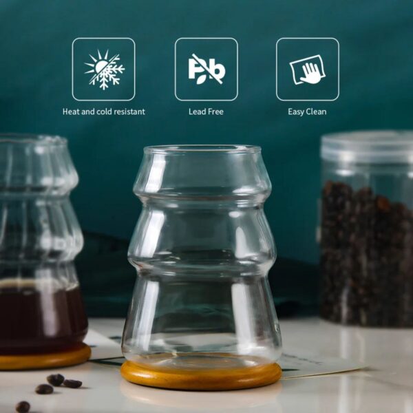 790ml Borosilicate Glass Storage Jar with Bamboo Lid