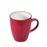 Red 16-Piece Stoneware Dinnerware Set