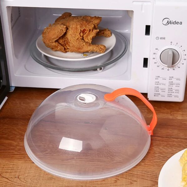 30cm Microwave Splatter Shield with Easy-Grip Handle