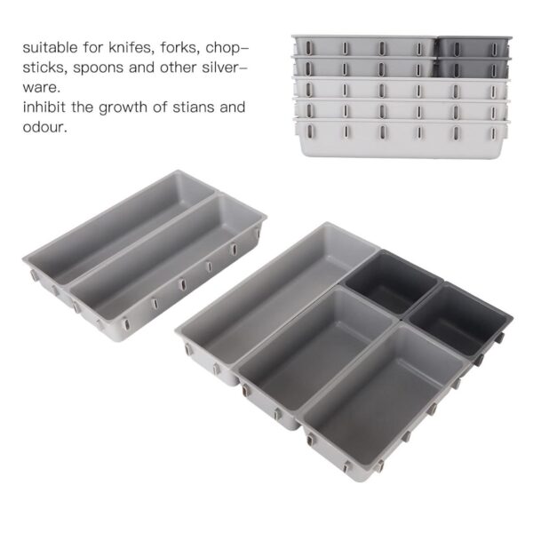 Expandable Multi-Section Drawer Organizer