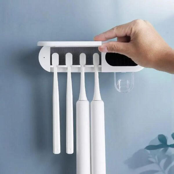 Smart Toothbrush Sterilizer & Auto-Dispenser
