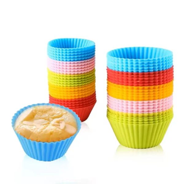 12-Piece Professional Silicone Cupcake Liners