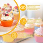 12-Piece Professional Silicone Cupcake Liners