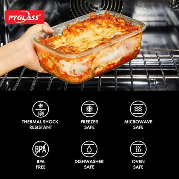 200oz (5.9L) Extra-Large Borosilicate Storage Bowl