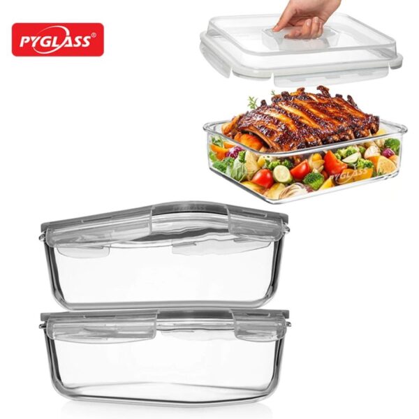 200oz (5.9L) Extra-Large Borosilicate Storage Bowl