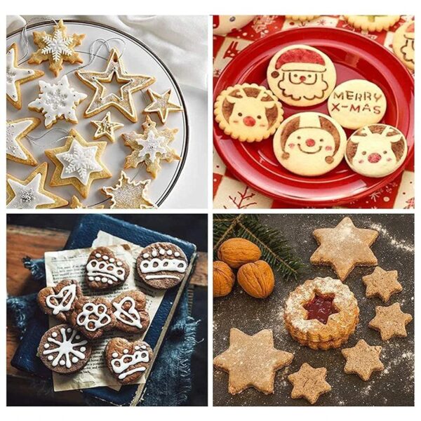 12-Piece Multi-Shape Cookie Cutter Set