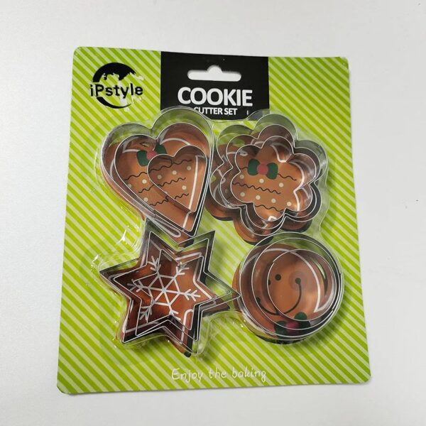 12-Piece Multi-Shape Cookie Cutter Set
