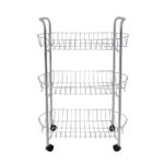 3-Tier Heavy-Duty Rolling Utility Cart