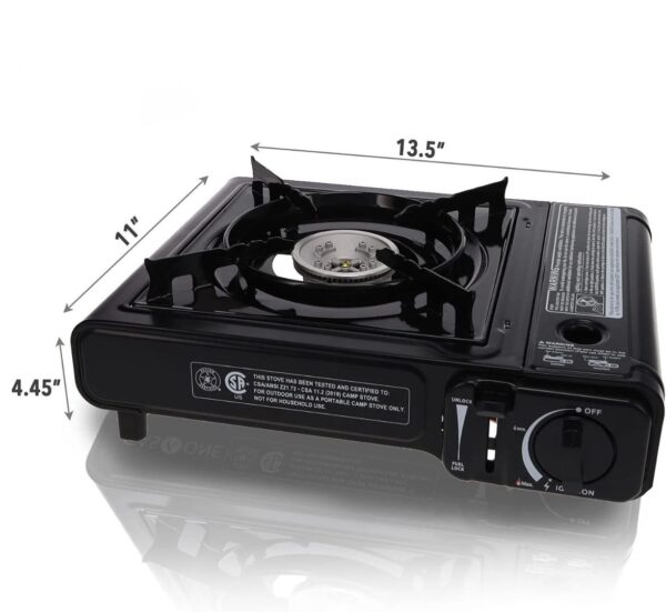 GasOne GS-3000 Portable 1-Burner Butane Stove