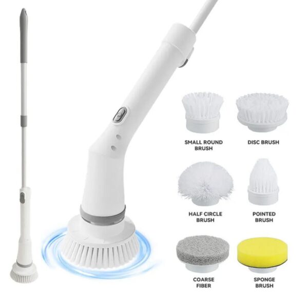 7-in-1 Cordless Electric Spin Scrubber
