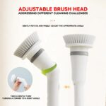 7-in-1 Cordless Electric Spin Scrubber