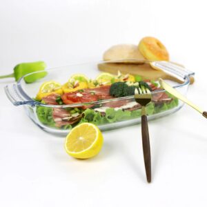 Precision Rectangular Borosilicate Baking & Roasting Dish