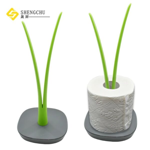 Dual-Function Decorative Tissue & Towel Holder