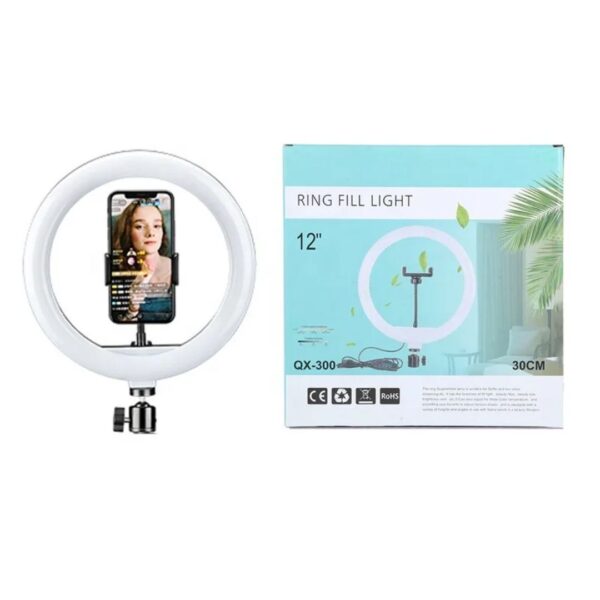 12" LED Ring Fill Light & Content Creator Kit