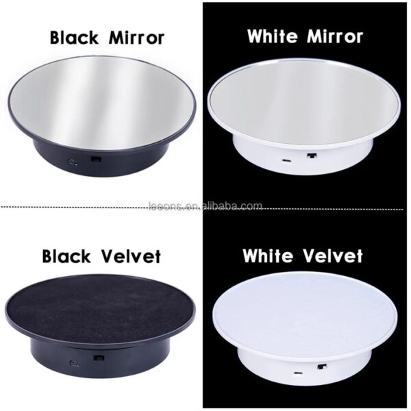 360 High-Precision Electric Rotating Display Stand