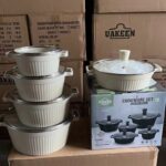 Uakeen™ Elite 5-Piece Professional Cookware Set