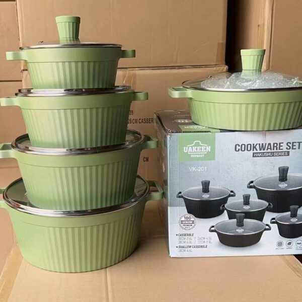 Uakeen™ Elite 5-Piece Professional Cookware Set