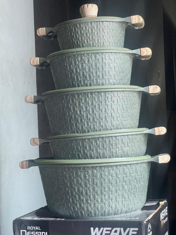 Chef-Essential Elite 5-Piece High-Performance Cookware Set