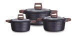 Space-Save Block 5-Piece High-Performance Cookware Set