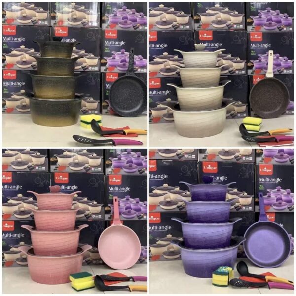 Chef-Essential Elite 5-Piece High-Performance Cookware Set